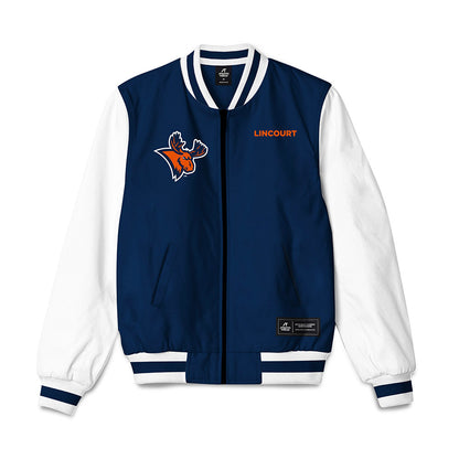 Utica - NCAA Men's Track & Field : Christopher Lincourt - Bomber Jacket-0