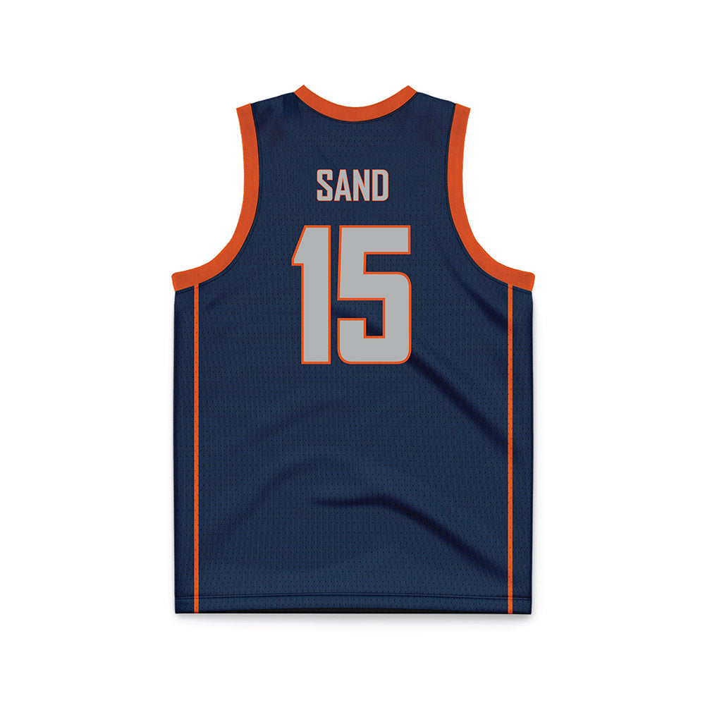 Utica - NCAA Men's Basketball : Joshua Sand - Basketball Jersey-1