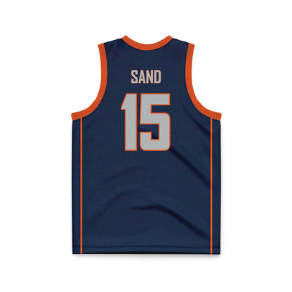 Utica - NCAA Men's Basketball : Joshua Sand - Basketball Jersey-1