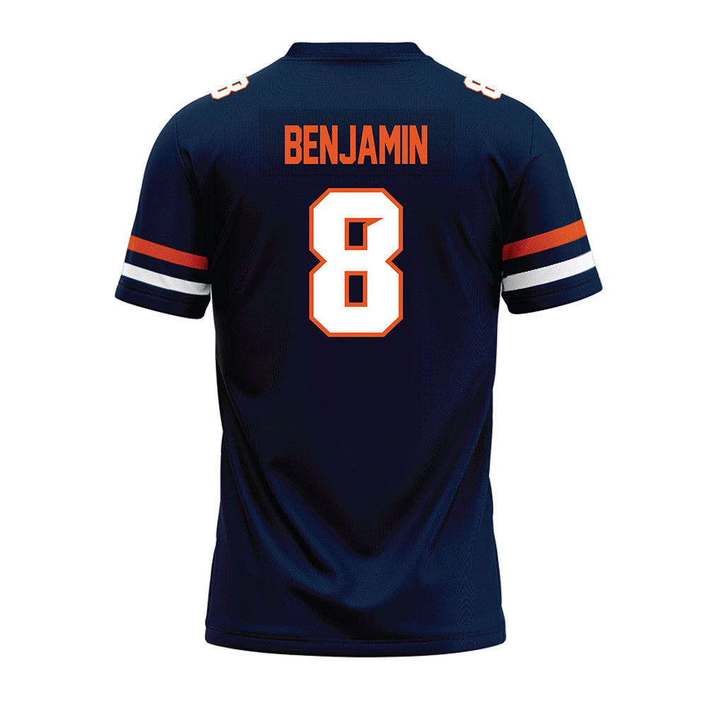 Utica - NCAA Football : Ty Benjamin - Premium Football Jersey-1