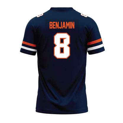 Utica - NCAA Football : Ty Benjamin - Premium Football Jersey-1