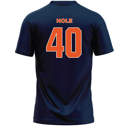 Utica - NCAA Women's Lacrosse : Alannah Nole - Navy Lacrosse Jersey -1