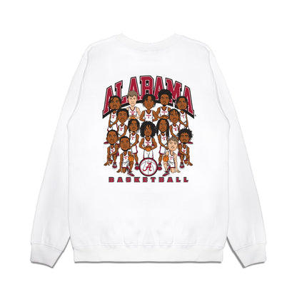 Alabama - NCAA Men's Basketball : - Team Caricature Premium Crewneck Sweatshirt-1