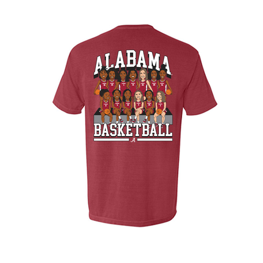 Alabama - NCAA Women's Basketball : - Short Sleeves Pocket T-Shirt-1