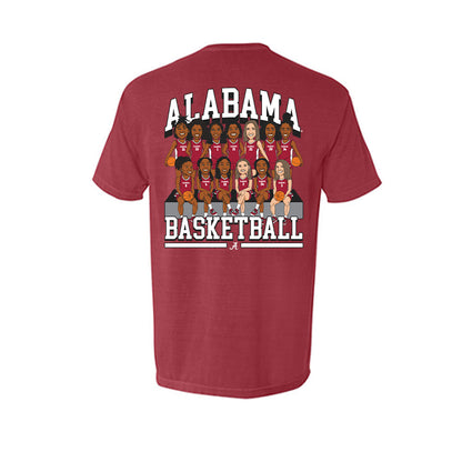 Alabama - NCAA Women's Basketball : - Short Sleeves Pocket T-Shirt-1