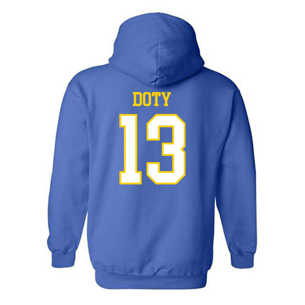 Southeastern - NCAA Women's Volleyball : Jaxon Doty - Classic Shersey Hooded Sweatshirt-1