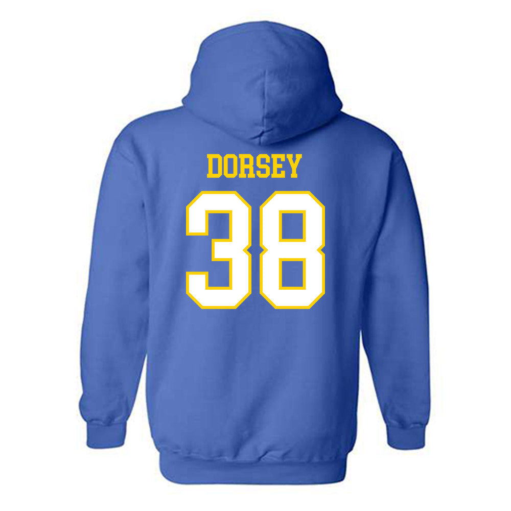 Southeastern - NCAA Football : Logan Dorsey - Classic Shersey Hooded Sweatshirt-1