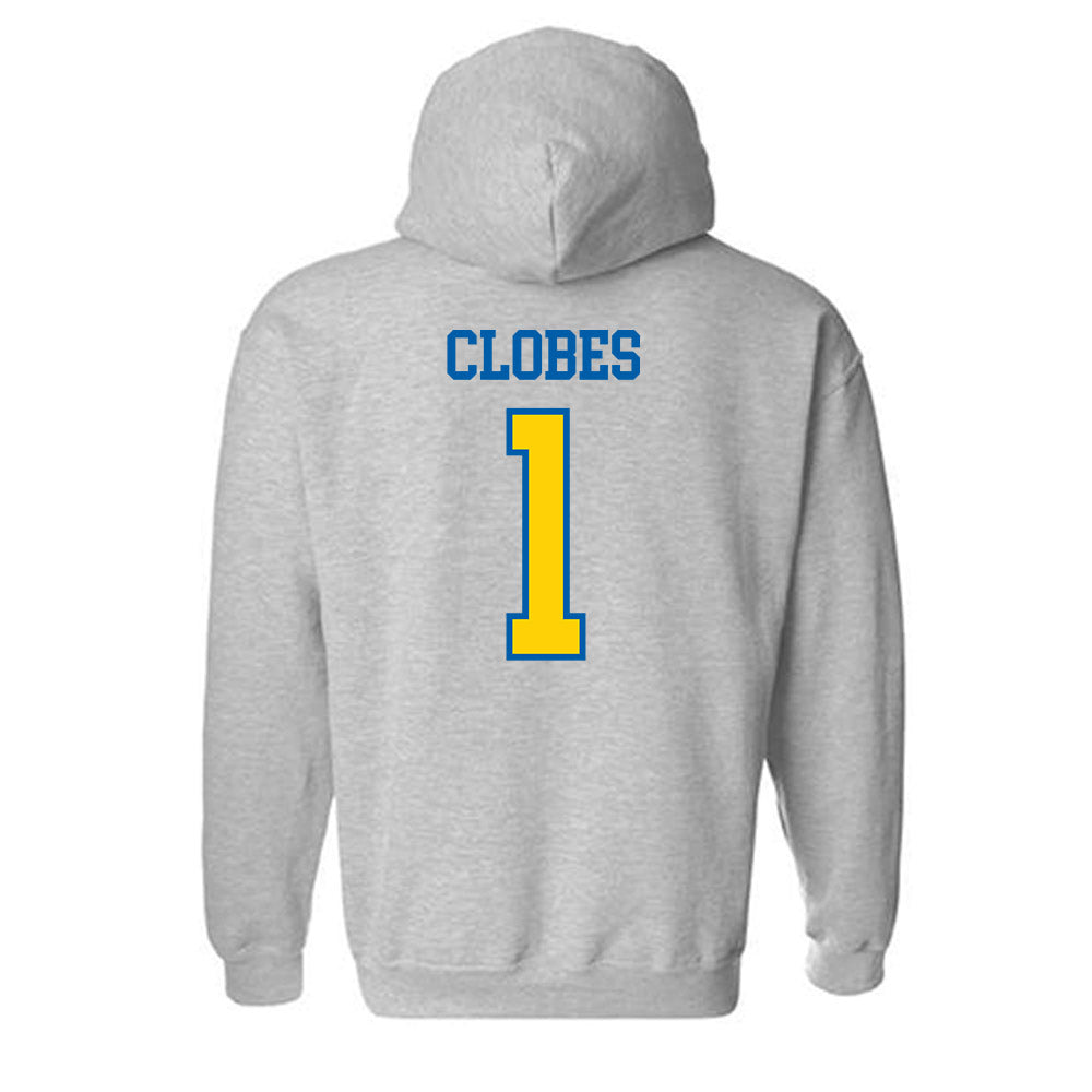 Southeastern - NCAA Men's Basketball : Bela Clobes - Classic Shersey Hooded Sweatshirt-1