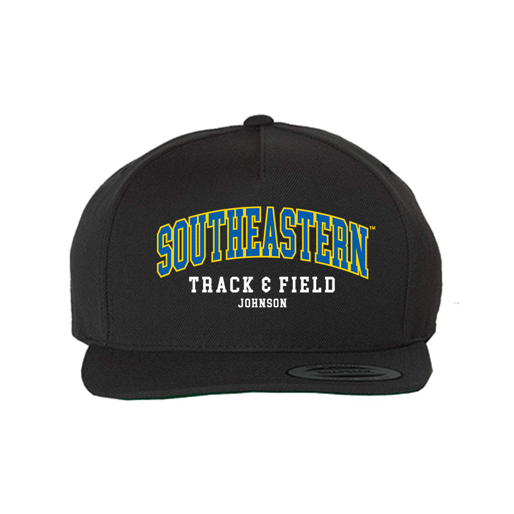 Southeastern - NCAA Men's Track & Field : Jada Johnson - Snapback Hat-0