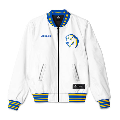 Southeastern - NCAA Men's Track & Field : Jada Johnson - Bomber Jacket-0