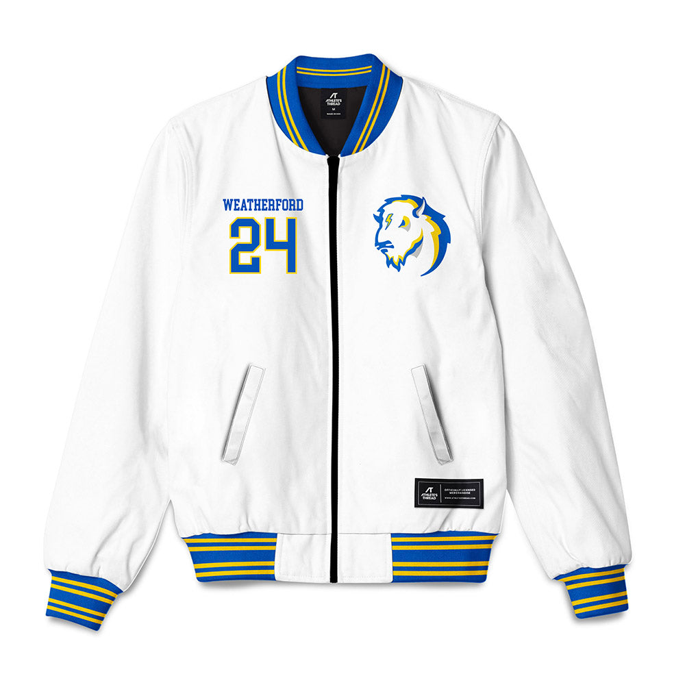 Southeastern - NCAA Women's Volleyball : Laura Weatherford - Bomber Jacket-0