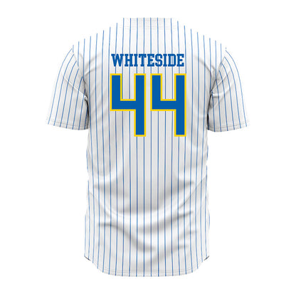 Southeastern - NCAA Baseball : Weston Whiteside - White Pinstripe Jersey-1