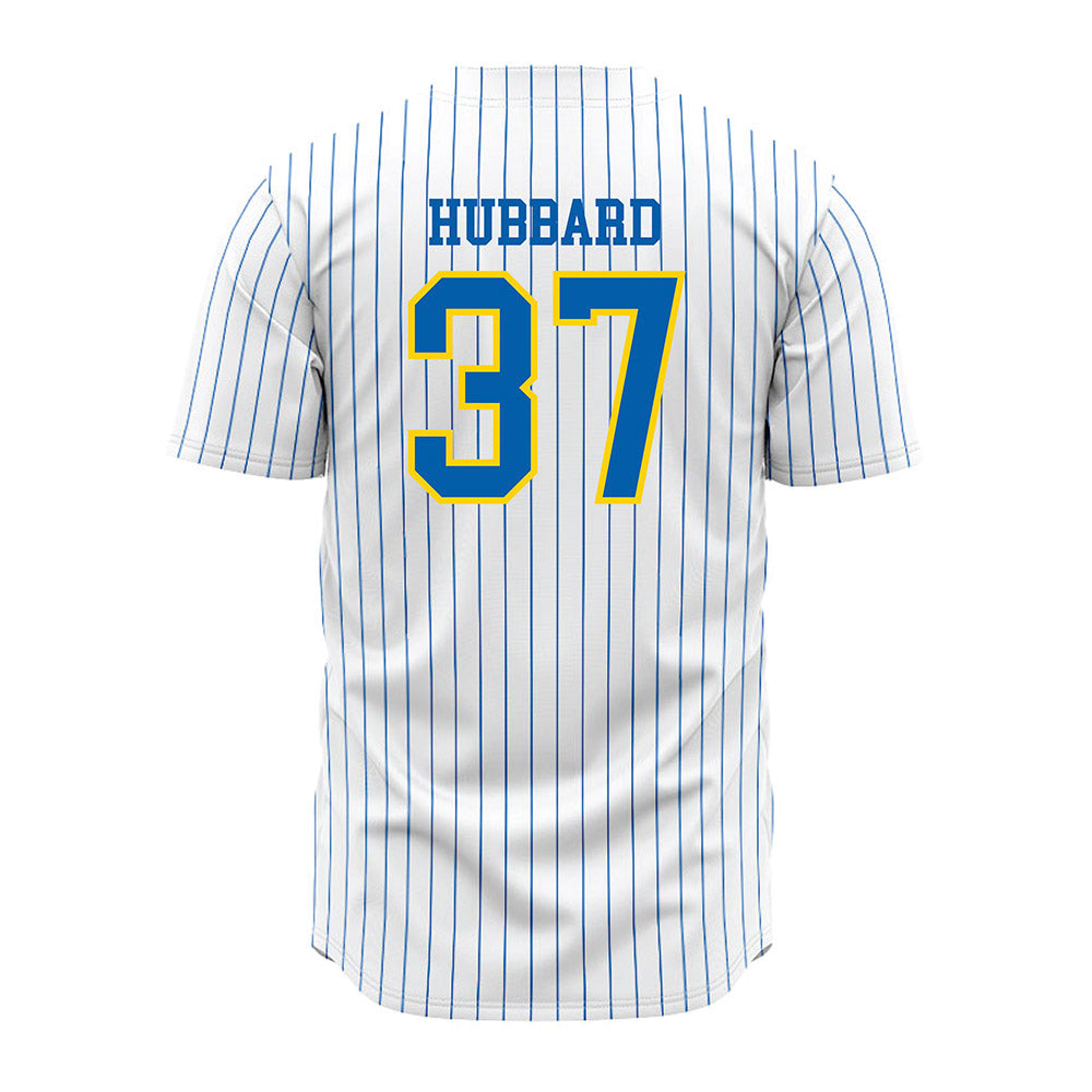Southeastern - NCAA Baseball : James Hubbard - White Pinstripe Jersey-1
