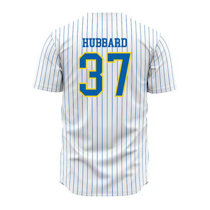 Southeastern - NCAA Baseball : James Hubbard - White Pinstripe Jersey-1