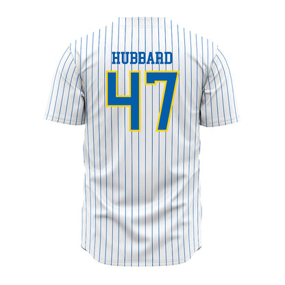 Southeastern - NCAA Baseball : Caiden Hubbard - White Pinstripe Jersey-1