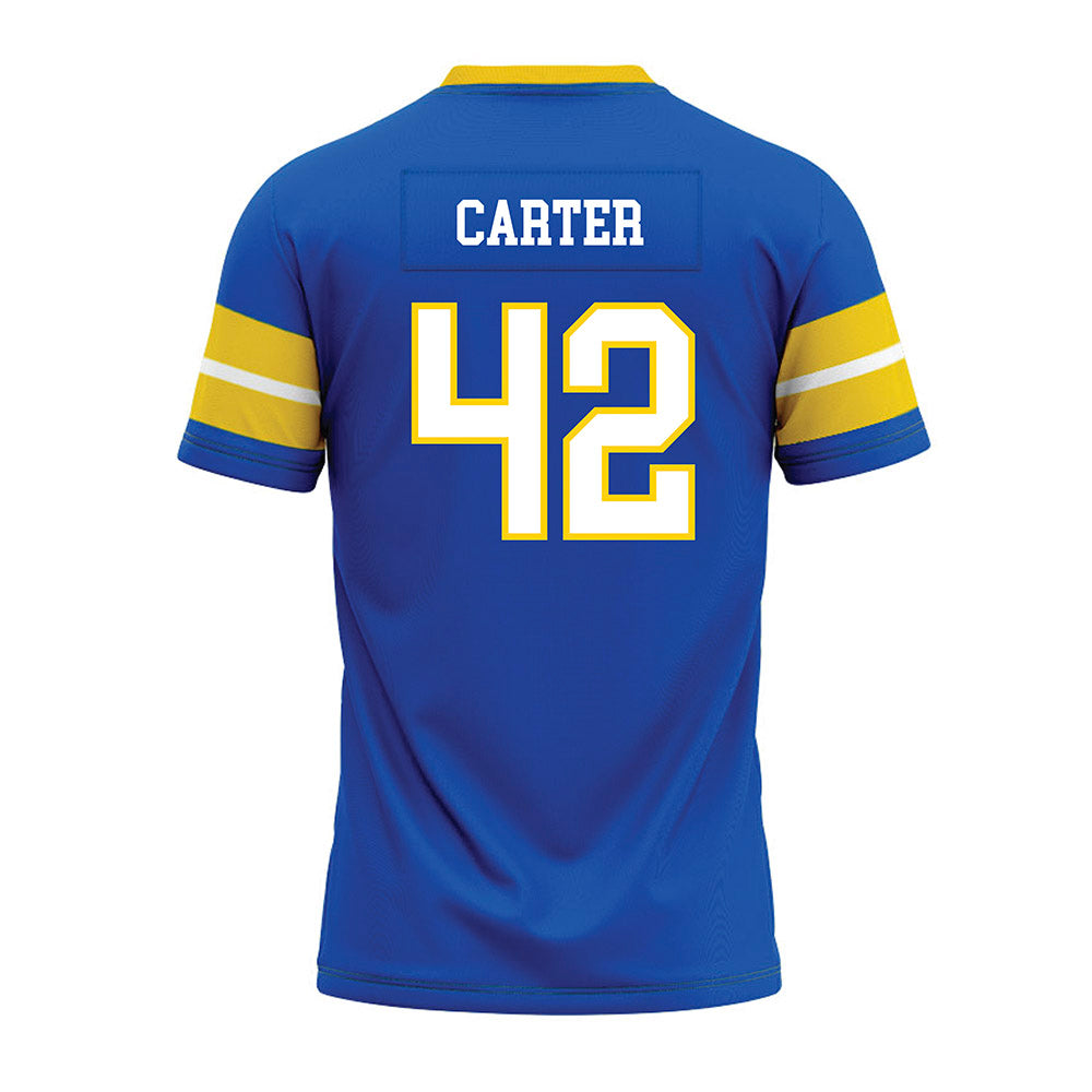 Southeastern - NCAA Football : Zion Carter - Royal Premium Football Jersey-1