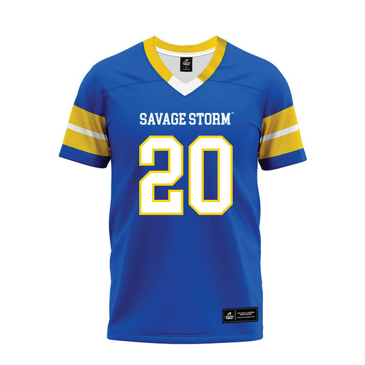 Southeastern - NCAA Football : Zion Carter - Royal Premium Football Jersey-0