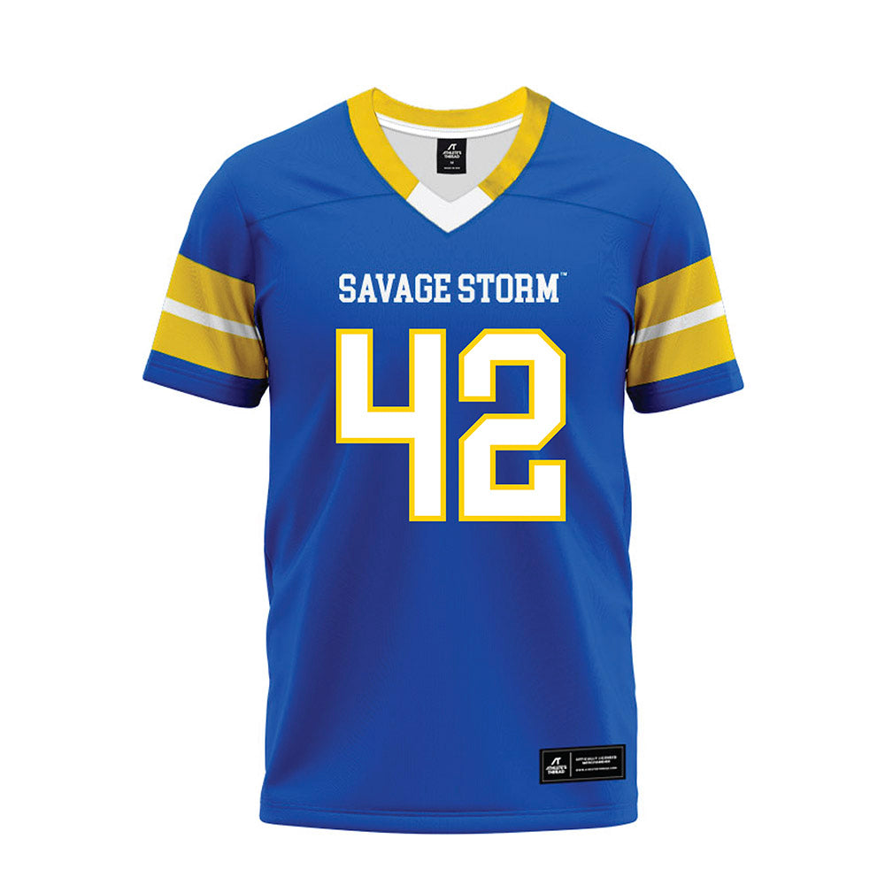 Southeastern - NCAA Football : Zion Carter - Royal Premium Football Jersey-0