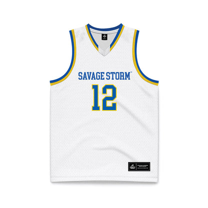 Southeastern - NCAA Women's Basketball : Halli Hyatt - White Basketball Jersey-0