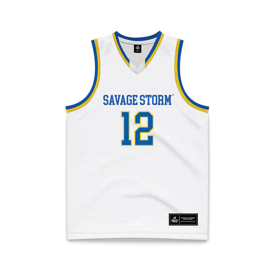 Southeastern - NCAA Women's Basketball : Halli Hyatt - White Basketball Jersey-0