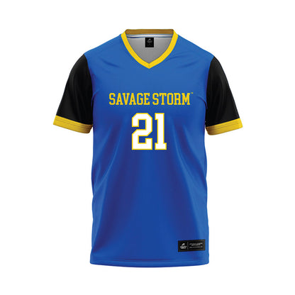 Southeastern - NCAA Softball : Emily Simmons - Royal Baseball Jersey-0