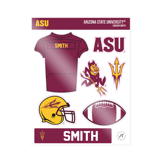 Arizona State - NCAA Football : Carson Smith - Sticker Sheet-0