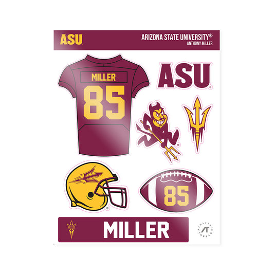 Arizona State - NCAA Football : Anthony Miller - Sticker Sheet-0
