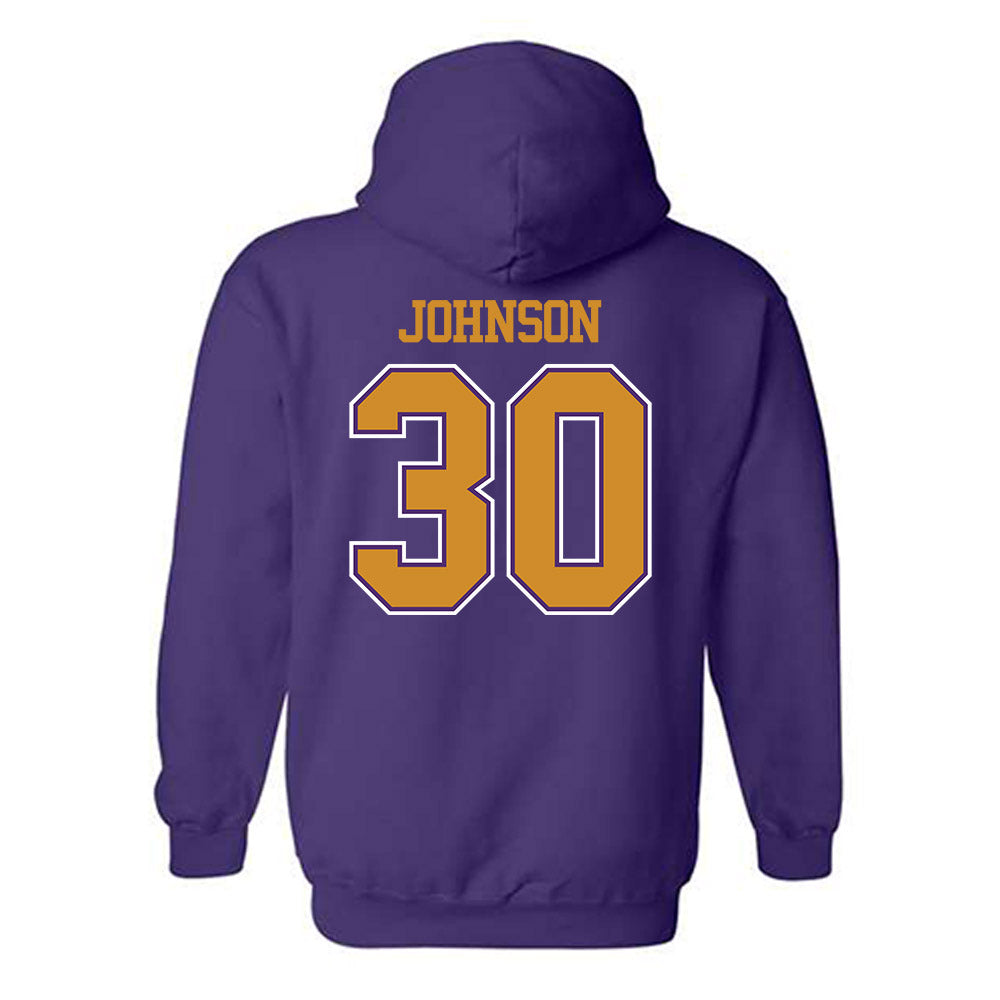 Alcorn - NCAA Baseball : Nicholas Johnson - Classic Shersey Hooded Sweatshirt-1