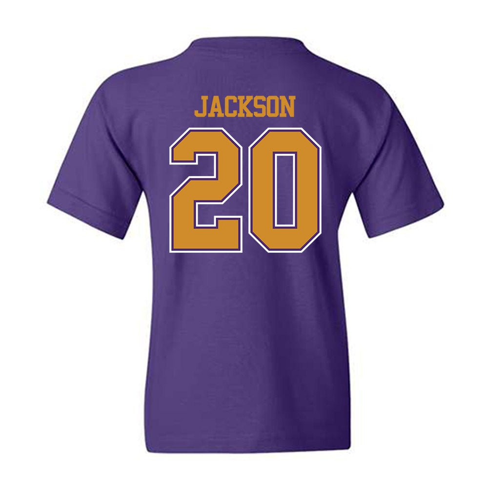 Alcorn - NCAA Baseball : Kevin Jackson - Classic Shersey Youth T-Shirt-1