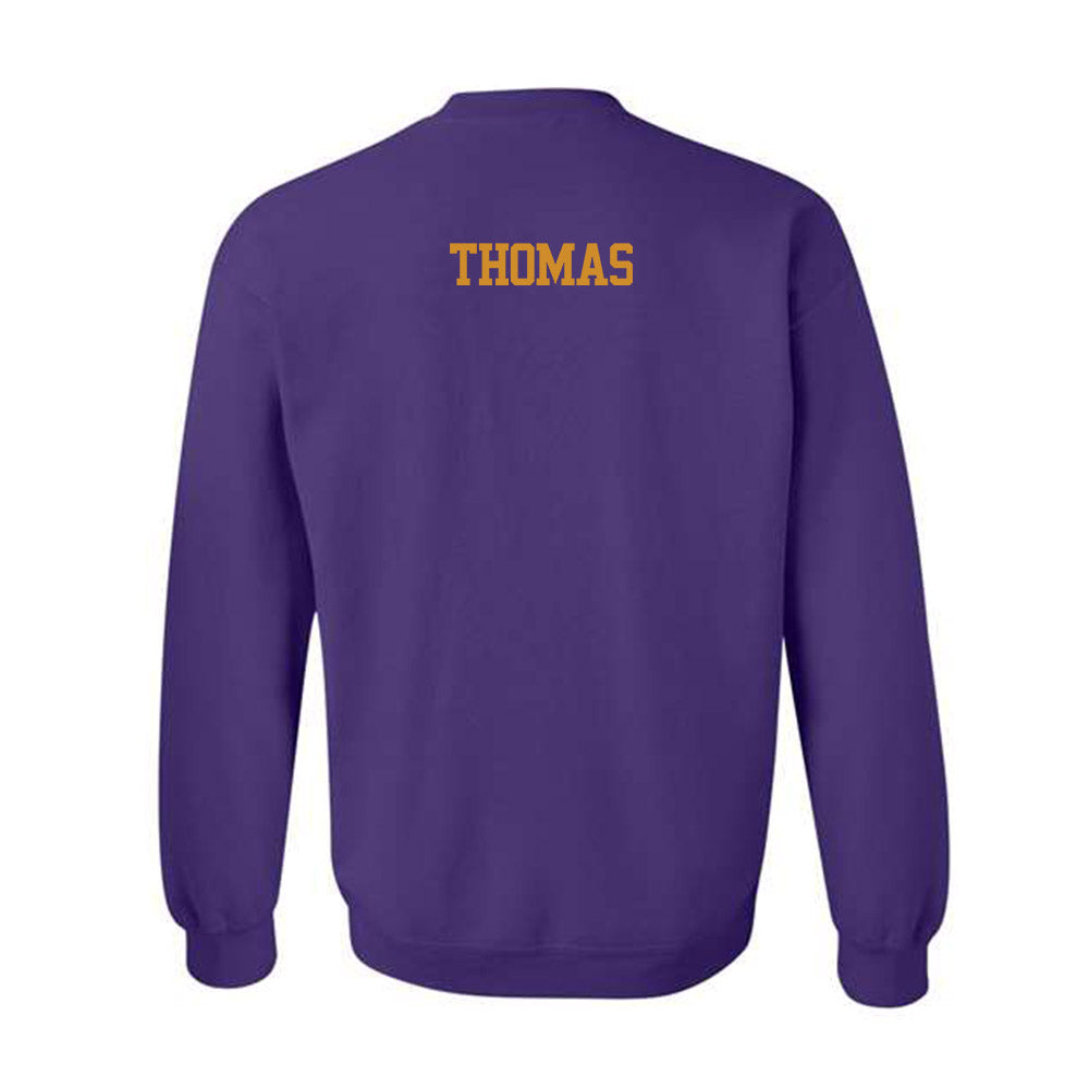 Alcorn - NCAA Men's Tennis : JjT Thomas - Classic Shersey Crewneck Sweatshirt-1