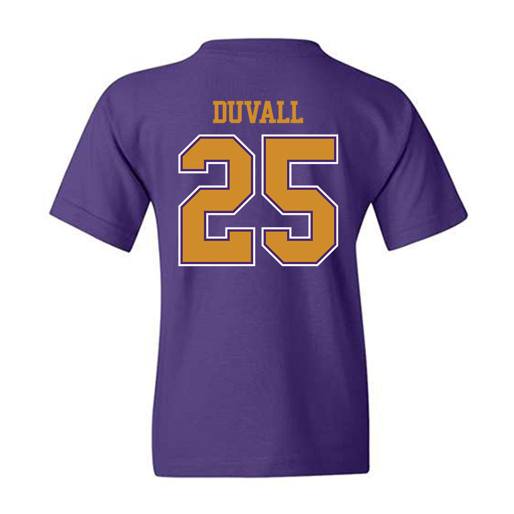 Alcorn - NCAA Football : Demetrion Duvall - Classic Shersey Youth T-Shirt-1