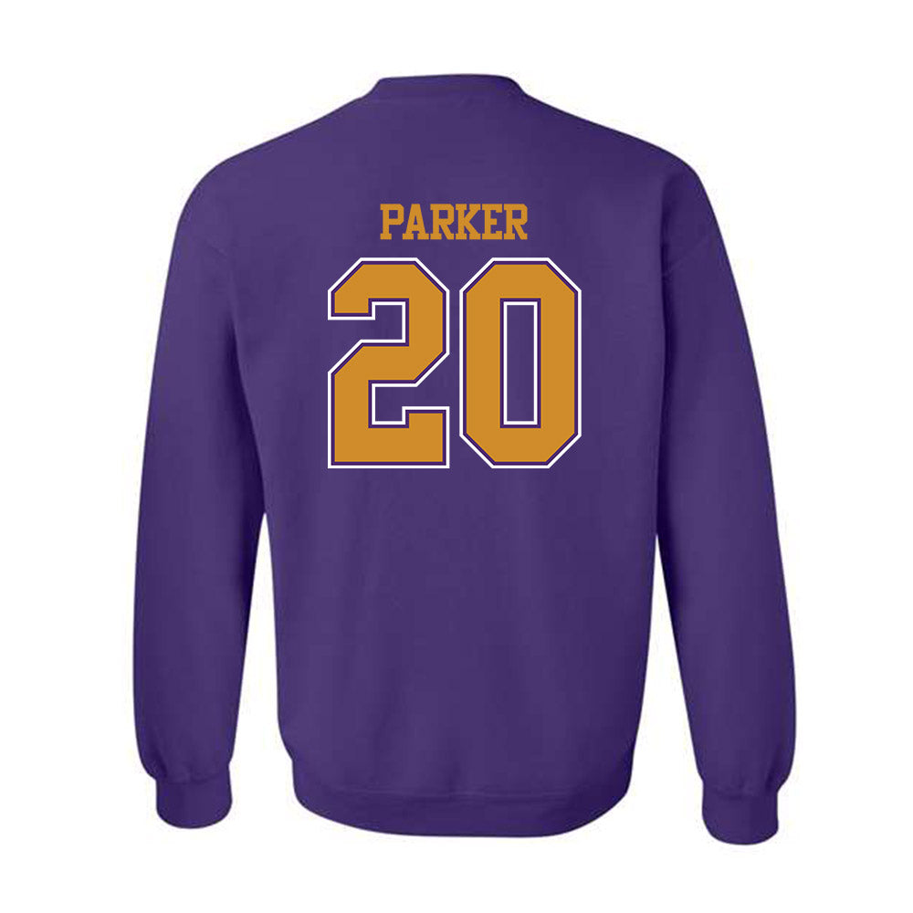 Alcorn - NCAA Football : Deitron Parker - Classic Shersey Crewneck Sweatshirt-1