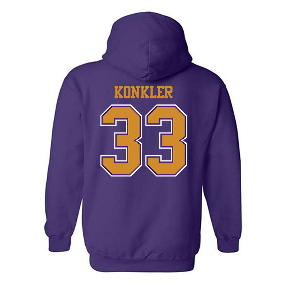 Alcorn - NCAA Baseball : Hayden Konkler - Classic Shersey Hooded Sweatshirt-1