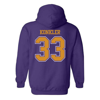 Alcorn - NCAA Baseball : Hayden Konkler - Classic Shersey Hooded Sweatshirt-1