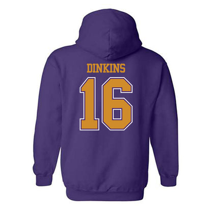 Alcorn - NCAA Football : Alvin Dinkins - Classic Shersey Hooded Sweatshirt-1