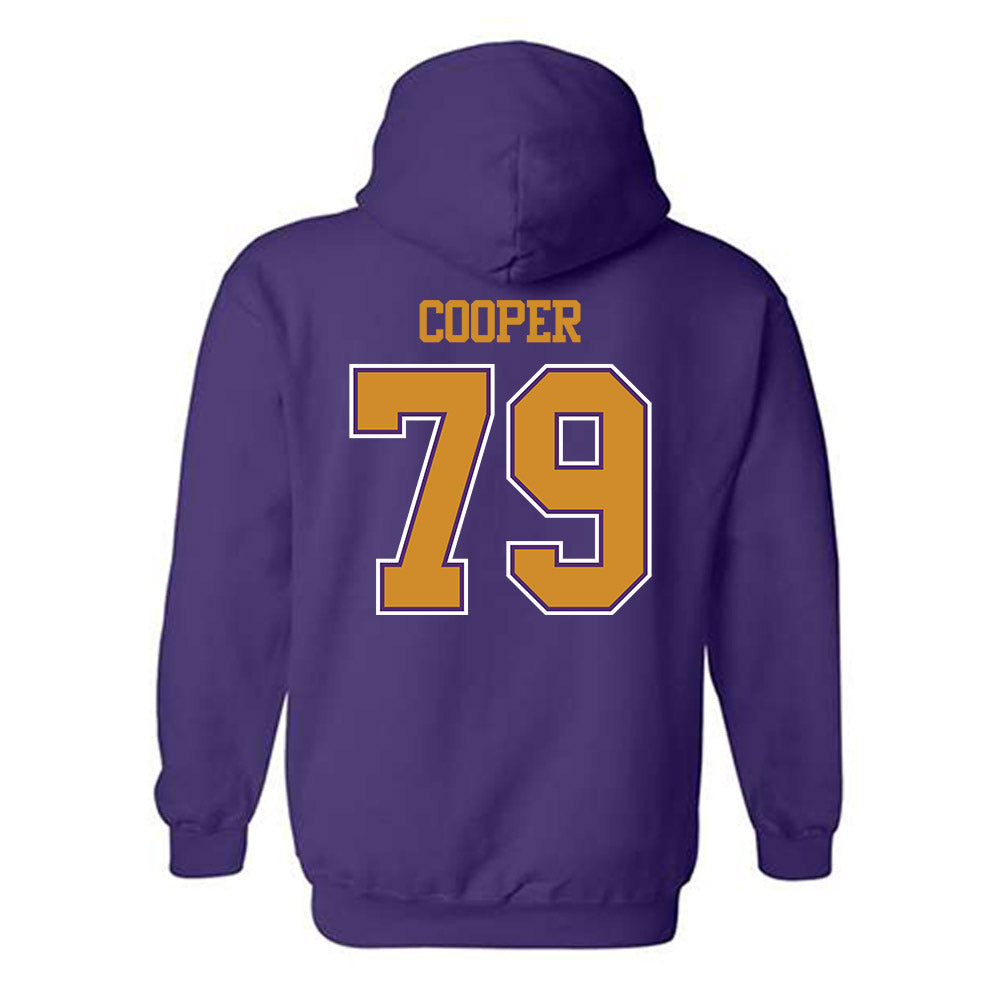 Alcorn - NCAA Football : Derrick Cooper - Classic Shersey Hooded Sweatshirt-1