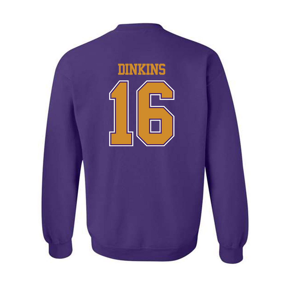 Alcorn - NCAA Football : Alvin Dinkins - Classic Shersey Crewneck Sweatshirt-1