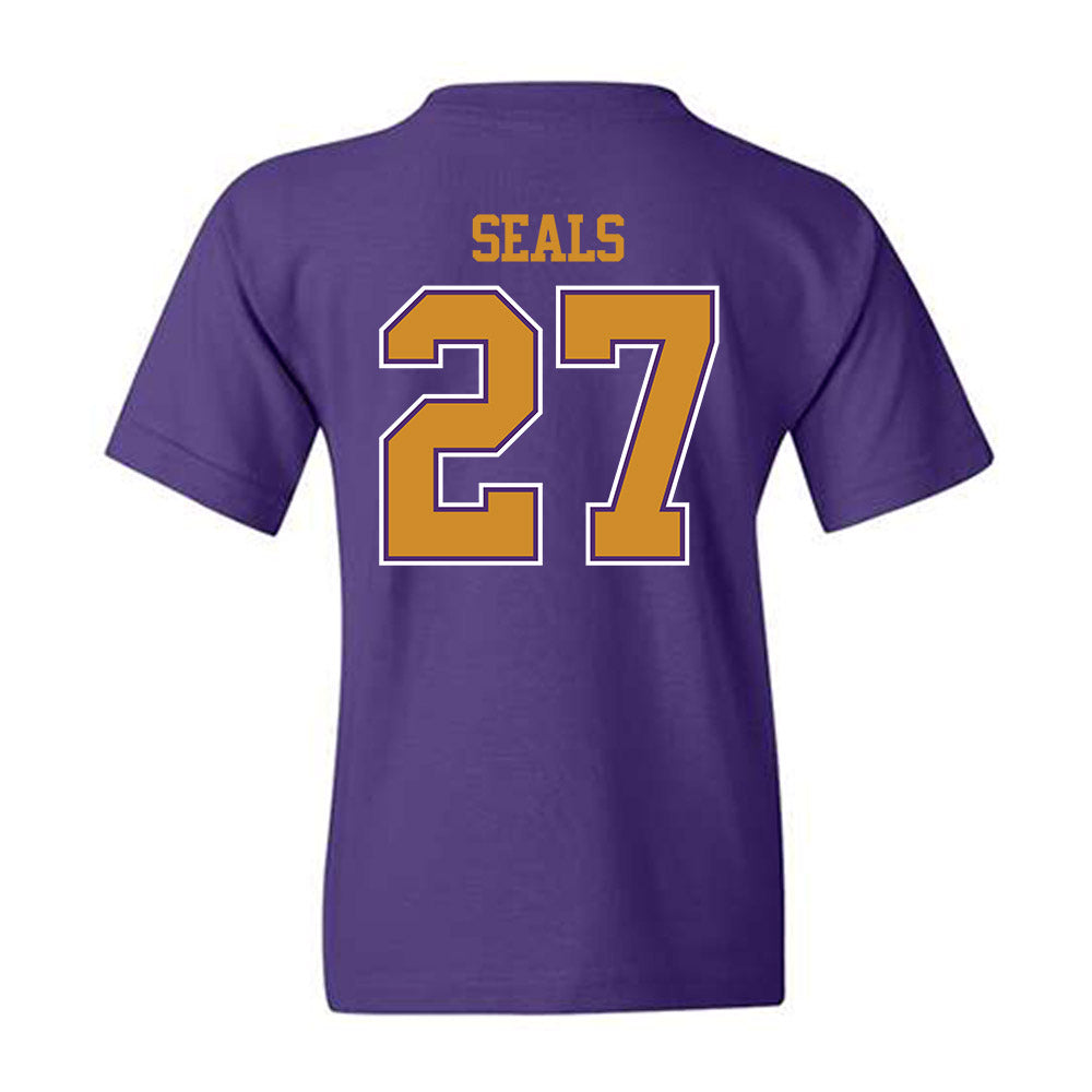 Alcorn - NCAA Football : TaRell Seals - Classic Shersey Youth T-Shirt-1