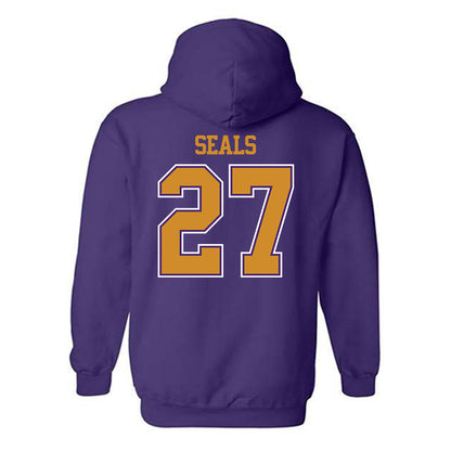 Alcorn - NCAA Football : TaRell Seals - Classic Shersey Hooded Sweatshirt-1