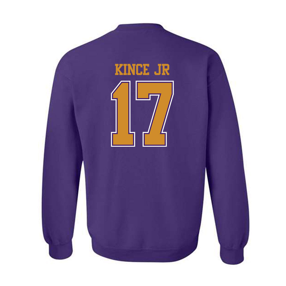 Alcorn - NCAA Football : Patrick Kince Jr - Classic Shersey Crewneck Sweatshirt-1