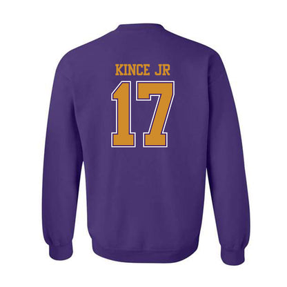 Alcorn - NCAA Football : Patrick Kince Jr - Classic Shersey Crewneck Sweatshirt-1