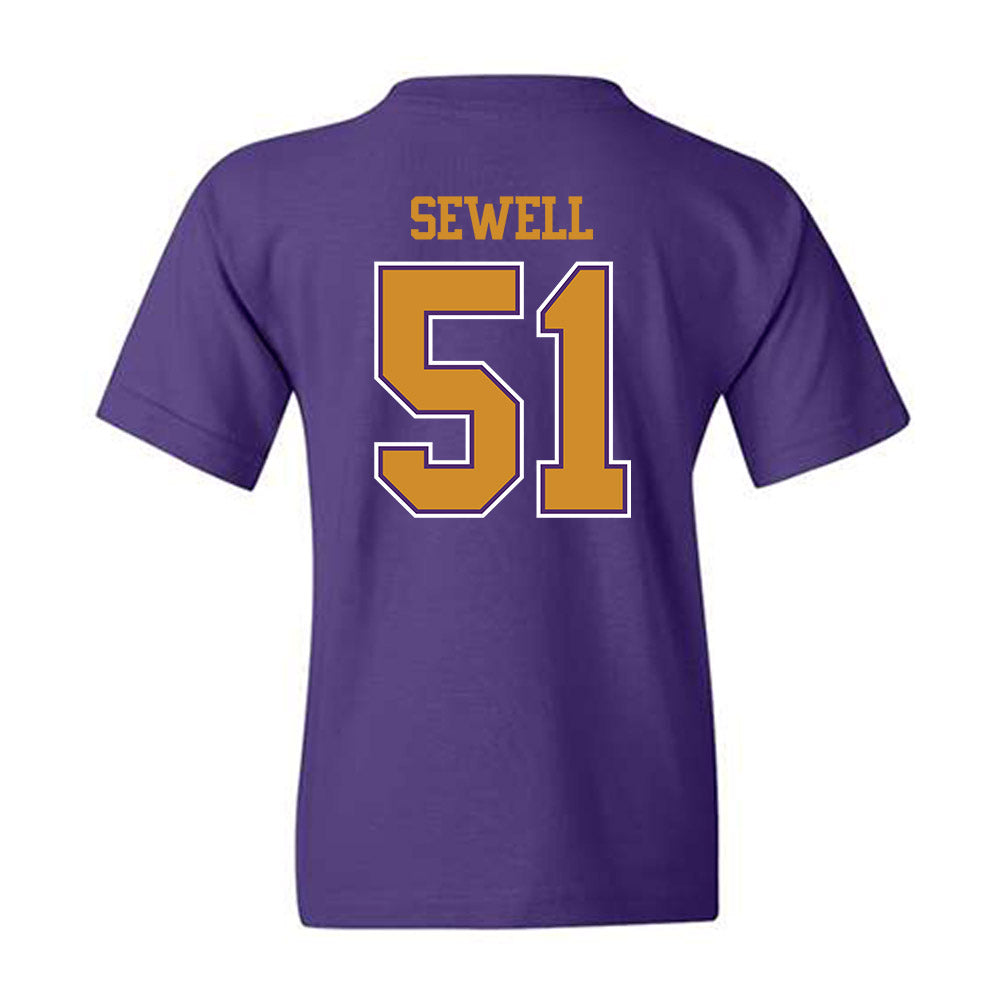 Alcorn - NCAA Football : Landen Sewell - Classic Shersey Youth T-Shirt-1