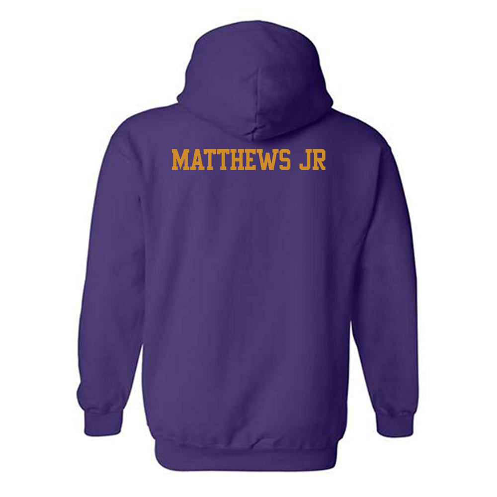 Alcorn - NCAA Men's Track & Field : Kendrick Matthews Jr - Classic Shersey Hooded Sweatshirt-1