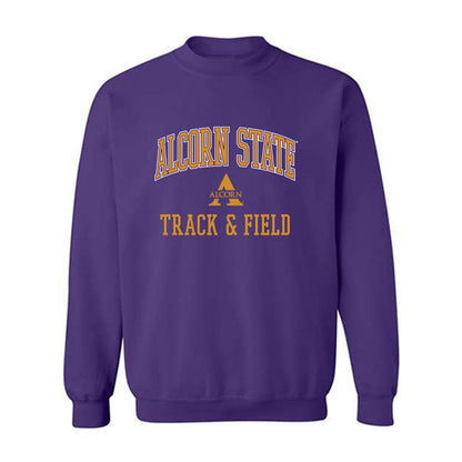 Alcorn - NCAA Men's Track & Field : Jaidon Shelby-raymond - Classic Shersey Crewneck Sweatshirt-0