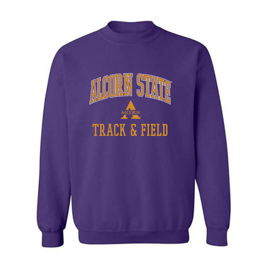 Alcorn - NCAA Men's Track & Field : Kendrick Matthews Jr - Classic Shersey Crewneck Sweatshirt-0