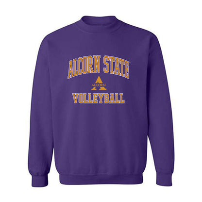 Alcorn - NCAA Women's Volleyball : Kelsey Burks - Classic Shersey Crewneck Sweatshirt-0