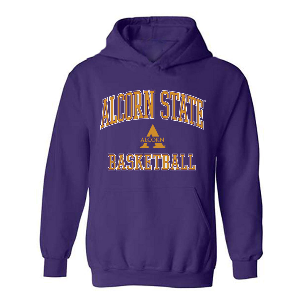 Alcorn - NCAA Men's Basketball : Alex Hawkins - Classic Shersey Hooded Sweatshirt-0