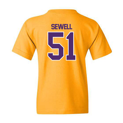 Alcorn - NCAA Football : Landen Sewell - Classic Shersey Youth T-Shirt-1