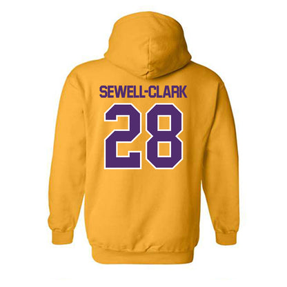 Alcorn - NCAA Football : JaCorian Sewell-Clark - Classic Shersey Hooded Sweatshirt-1