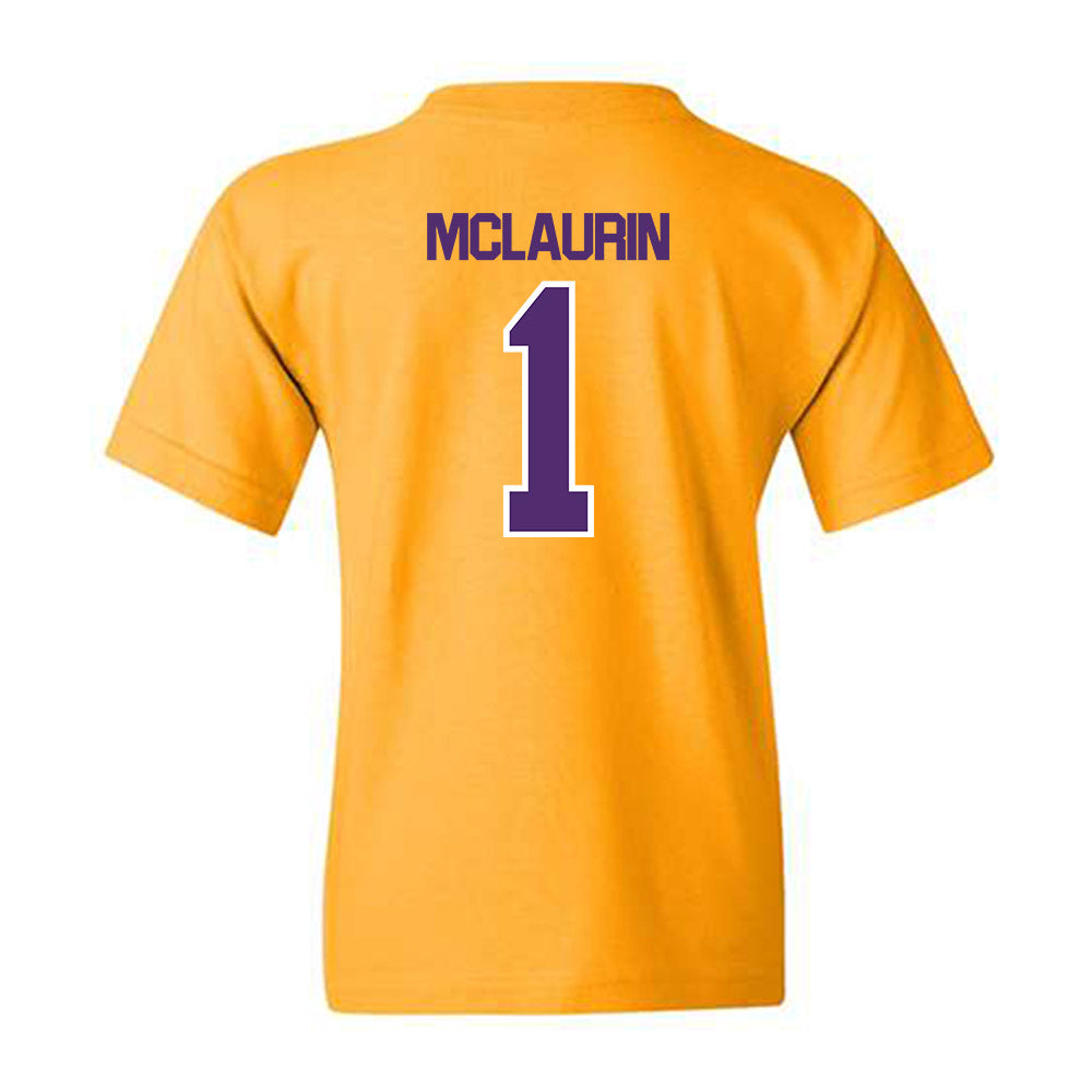 Alcorn - NCAA Football : Orlandus Mclaurin - Classic Shersey Youth T-Shirt-1